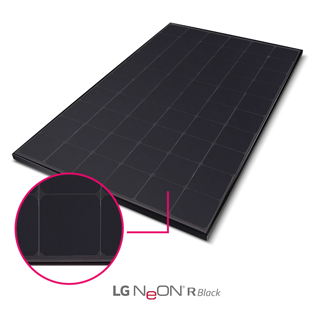 LG-Mono-Solarmodul - NeON®R  LG355Q1K-V5 Prime